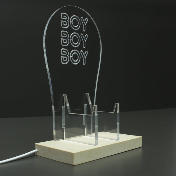 ADVPRO Boy Boy Boy Gamer LED neon stand hgA-j0037