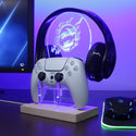 ADVPRO Hit The Game Gamer LED neon stand hgA-j0040 - Blue