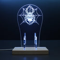 ADVPRO Spider with Cobweb Gamer LED neon stand hgA-j0043 - White