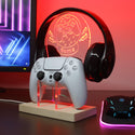 ADVPRO Game Controller Inside The Snow Globe Gamer LED neon stand hgA-j0044 - Red