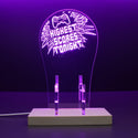 ADVPRO Highest Scores Tonight Gamer LED neon stand hgA-j0045 - Purple