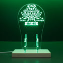 ADVPRO Geek Gamer Gamer LED neon stand hgA-j0053 - Green