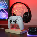 ADVPRO Gamer Geek and Let's Play Gamer LED neon stand hgA-j0054 - Red
