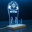 ADVPRO Shot on Target Gamer LED neon stand hgA-j0060 - Sky Blue