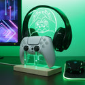 ADVPRO I Love Game Gear with Hand Create Heart Shape Gamer LED neon stand hgA-j0063 - Green