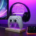 ADVPRO Tonight Champion Gamer LED neon stand hgA-j0070 - Purple