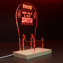ADVPRO keep calm and lay game Personalized Gamer LED neon stand hgA-p0004-tm - Red