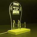 ADVPRO keep calm and lay game Personalized Gamer LED neon stand hgA-p0004-tm - Yellow