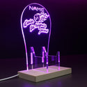 ADVPRO Fireball – crush the highest point Personalized Gamer LED neon stand hgA-p0005-tm - Purple