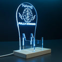 ADVPRO Your brain fully charged Personalized Gamer LED neon stand hgA-p0008-tm - Sky Blue