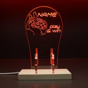 ADVPRO Play and win with game controller (other design) Personalized Gamer LED neon stand hgA-p0009-tm - Red