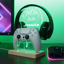 ADVPRO Fall in love Personalized Gamer LED neon stand hgA-p0027-tm - Green