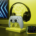 ADVPRO Chill Vibes Personalized Gamer LED neon stand hgA-p0029-tm - Yellow