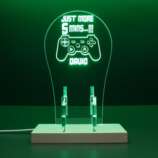 ADVPRO Just more 5 mins! Personalized Gamer LED neon stand hgA-p0033-tm - Green