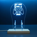 ADVPRO Just more 5 mins! Personalized Gamer LED neon stand hgA-p0033-tm - Sky Blue