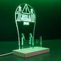 ADVPRO Game in progress,  do not disturb! Personalized Gamer LED neon stand hgA-p0034-tm - Green