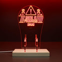 ADVPRO Game in progress,  do not disturb! Personalized Gamer LED neon stand hgA-p0034-tm - Red
