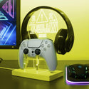 ADVPRO Game in progress,  do not disturb! Personalized Gamer LED neon stand hgA-p0034-tm - Yellow