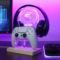 ADVPRO Mystery eye watching you Personalized Gamer LED neon stand hgA-p0046-tm - Purple