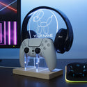 ADVPRO balloon dog Personalized Gamer LED neon stand hgA-p0049-tm - White