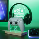 ADVPRO Game start – monster icon Personalized Gamer LED neon stand hgA-p0052-tm - Green