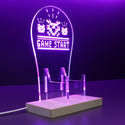 ADVPRO Game start – monster icon Personalized Gamer LED neon stand hgA-p0052-tm - Purple