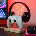 ADVPRO Shot on target Personalized Gamer LED neon stand hgA-p0060-tm - Red