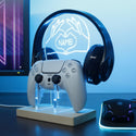 ADVPRO I love game with hand create heart shape Personalized Gamer LED neon stand hgA-p0062-tm - Sky Blue