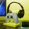 ADVPRO Tonight champion Personalized Gamer LED neon stand hgA-p0070-tm - Yellow