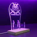 ADVPRO Get the winner tonight Personalized Gamer LED neon stand hgA-p0072-tm - Purple