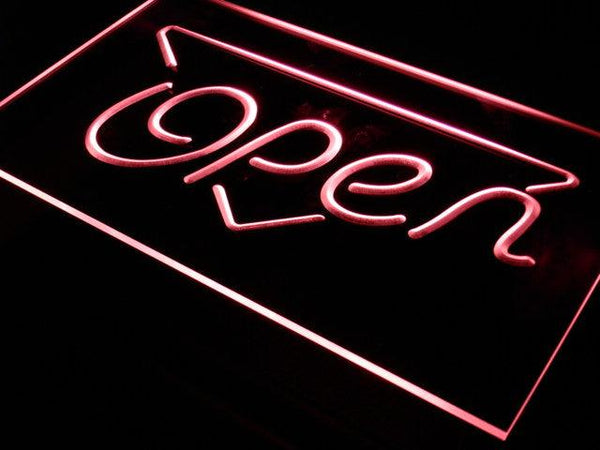 ADVPRO Open Shop Enseigne Lumineuse Neon Light Signs st4-i002 - Red