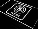 ADVPRO Open ATM Money Machine Displays Neon Light Signs st4-i003 - White