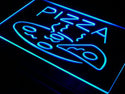 ADVPRO Open Hot Pizza Cafe Restaurant Neon Light Signs st4-i004 - Blue