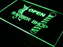 ADVPRO Open Barber Shop Pole Scissor LED Neon Sign st4-i006 - Green