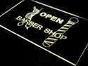 ADVPRO Open Barber Shop Pole Scissor LED Neon Sign st4-i006 - Yellow