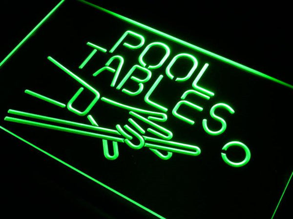 ADVPRO Pool Tables Room Neon Light Sign st4-i009 - Green