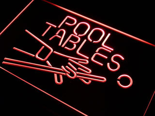 ADVPRO Pool Tables Room Neon Light Sign st4-i009 - Red