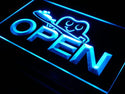 ADVPRO Open Dentist Doctor Toothbrush Neon Light Sign st4-i010 - Blue