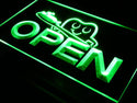 ADVPRO Open Dentist Doctor Toothbrush Neon Light Sign st4-i010 - Green