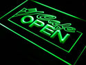ADVPRO Open Cafe NR Restaurant Business Neon Light Sign st4-i011 - Green