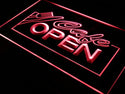 ADVPRO Open Cafe NR Restaurant Business Neon Light Sign st4-i011 - Red