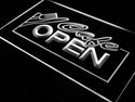 ADVPRO Open Cafe NR Restaurant Business Neon Light Sign st4-i011 - White