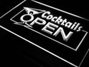 ADVPRO Open Cocktails Wine Bar Pub Club Neon Light Sign st4-i014 - White
