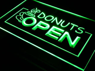 ADVPRO Donuts Cafe Enseigne Lumineuse Neon Light Signs st4-i016 - Green