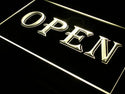 ADVPRO Open Shop Cafe Bar Pub Business LED Neon Sign st4-i019 - Yellow