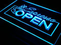 ADVPRO Open Espresso Coffee Cafe Display NR Light Sign st4-i020 - Blue
