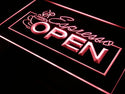 ADVPRO Open Espresso Coffee Cafe Display NR Light Sign st4-i020 - Red