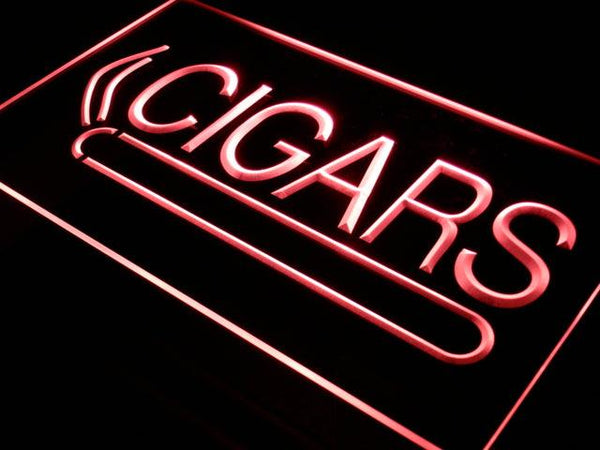ADVPRO Cigars Cigarette Shop Display NR Neon Light Sign st4-i389 - Red