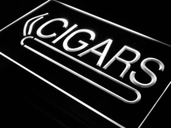 ADVPRO Cigars Cigarette Shop Display NR Neon Light Sign st4-i389 - White