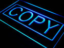 ADVPRO Copy Printing Color Shop Display Neon Light Sign st4-i392 - Blue